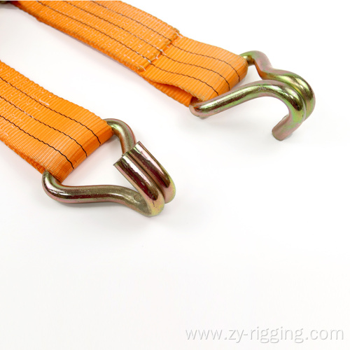 3inchx10T cargo lashing strap polyester Ratchet tie down